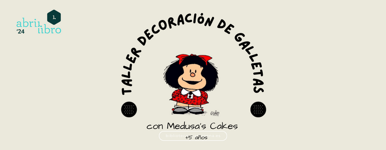 Mafalda. Taller de decoracin de galletas con Medusa's Cakes