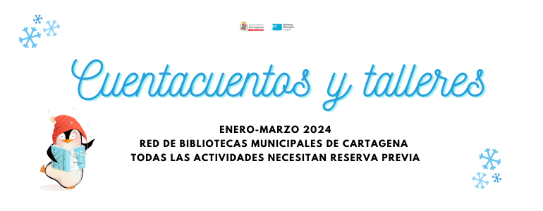 Cuentacuentos de enero en las Biblioteca Municipales