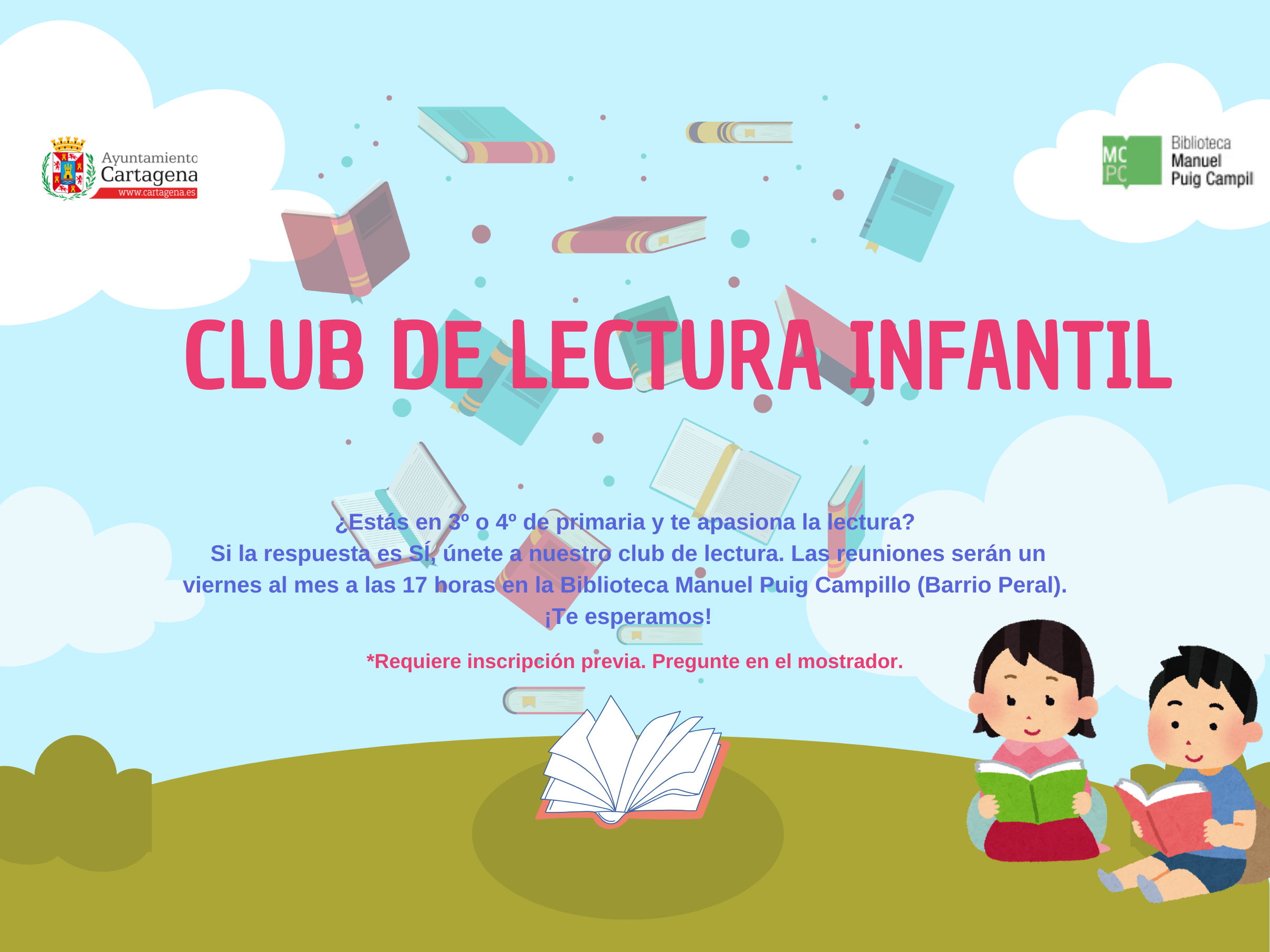 Cartel Club de lectura