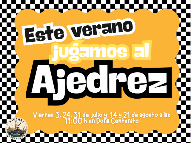 TALLER INFANTIL: Este verano jugamos al ajedrez