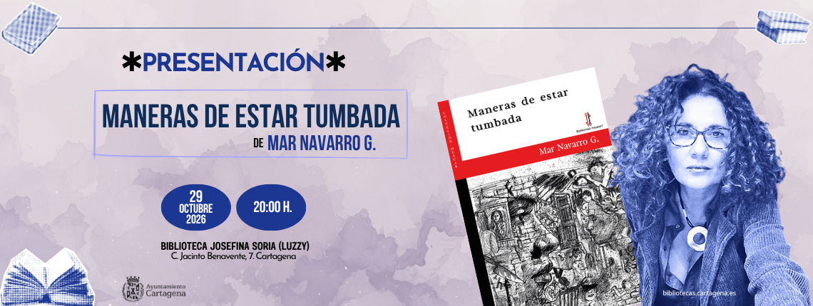 Mar Navarro presenta Maneras de estar tumbada