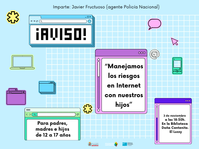 ESCUELA DE FAMILIAS: Manejamos los riesgos de Internet con nuestros hijos 