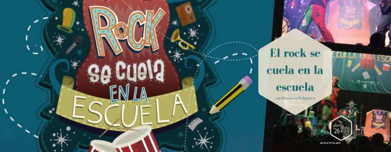 El rock se cuela en la escuela - AbrirLibro 2026