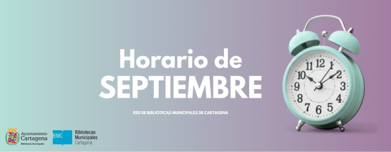 Horario de septiembre