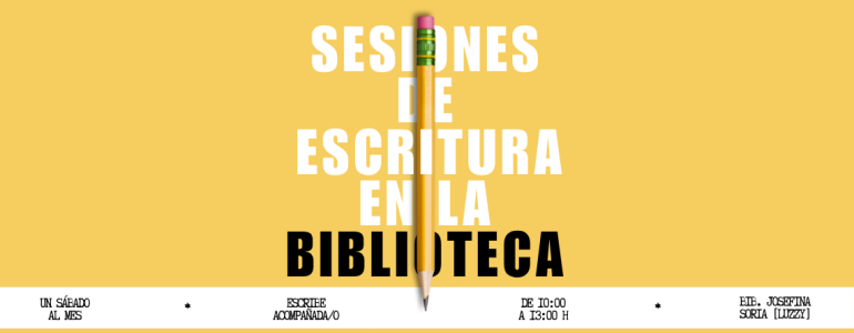 Sesiones de escritura en la biblioteca